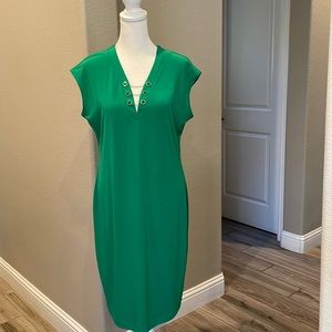 Calvin Klein midi sleeveless dress